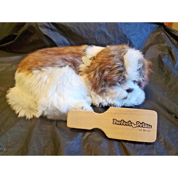 PERFECT PETZZZ Accents Perfect Petzzz Shih Tzu Breathing Dog Puppy